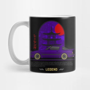 Midnight Racer Purple RX 7 FB JDM Mug